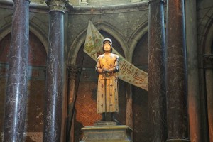 Capilla de Juana de Arco en la Catedral de Reims